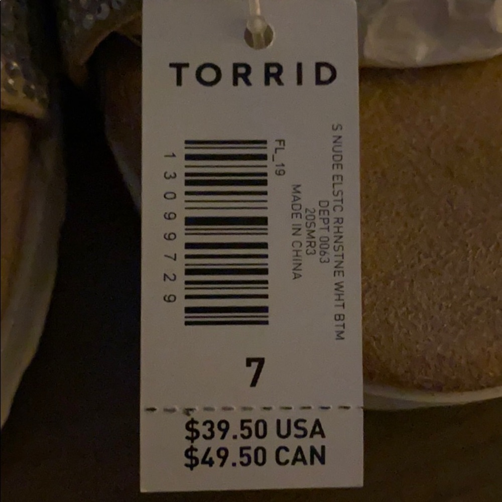 Torrid Sandals NWT 7W - Picture 4 of 4